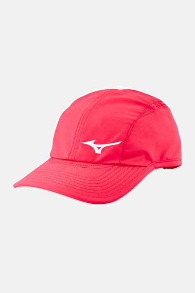 MIZUNO Women Brand Logo Adjustable Cap, Fuchsia Pink