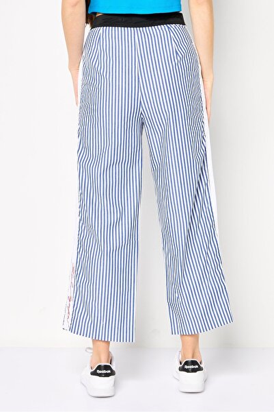 Karl Lagerfeld Women Regular Fit Stripe Straight Leg Pants, Multicolor