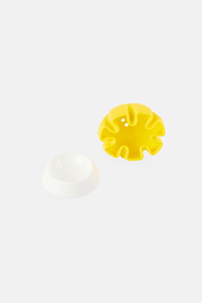 FACKELMANN Lemon squeezer with holder, Yellow