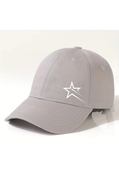 l'eivor Star Printed Black Snapback Hat
