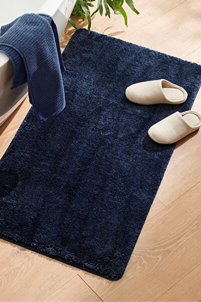 Tchibo Bath Mat 60 x 110 cm, Navy
