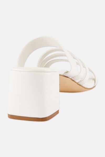 Calvin Klein Women Slip On Sandals, Off White