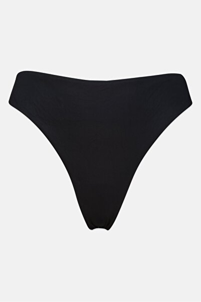 Reserved Women Swimwear Plain Bikini Bottom, Black