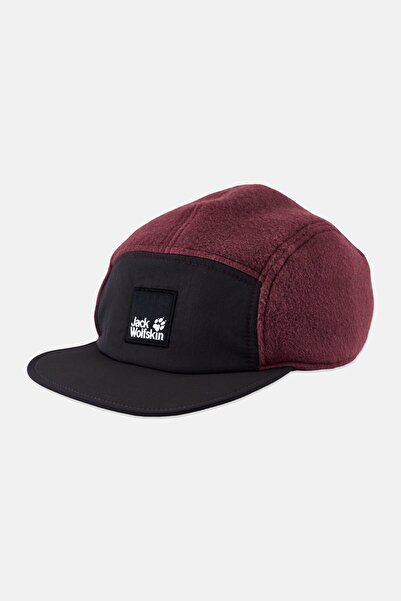 Jack Wolfskin Men Brand Logo Cap, Maroon