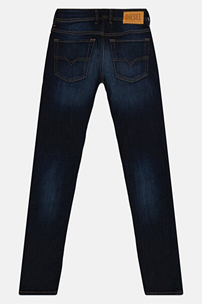 Diesel Men Skinny Fit Wash Non Stretchable Denim, Navy