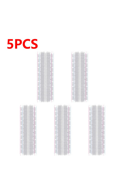 Choice1 لوحة تجارب APWIKOGER 5 قطع، 1-10 قطع، 830 نقطة، لوحة تجارب PCB بدون ل...