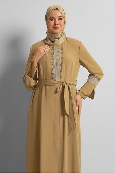 Alvina File and Embroidery Detailled Pardesü 10199