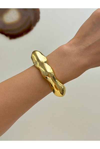 YOUES JEWELRY Kadın Kalın Bileklik Akrilik Kelepçe Bileklik