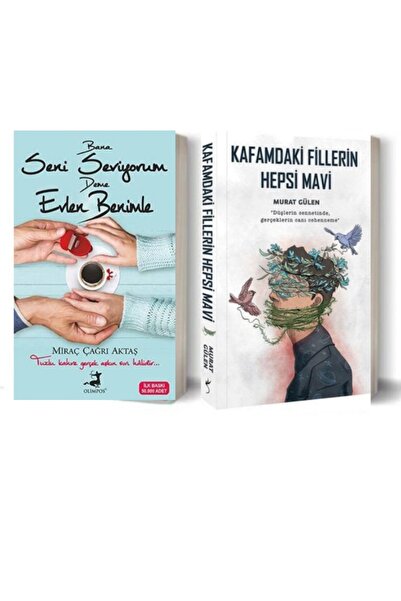 İndigo Kitap Kafamdaki Fillerin Hepsi Mavi, Bana Seni Seviyorum Deme Evlen Be...