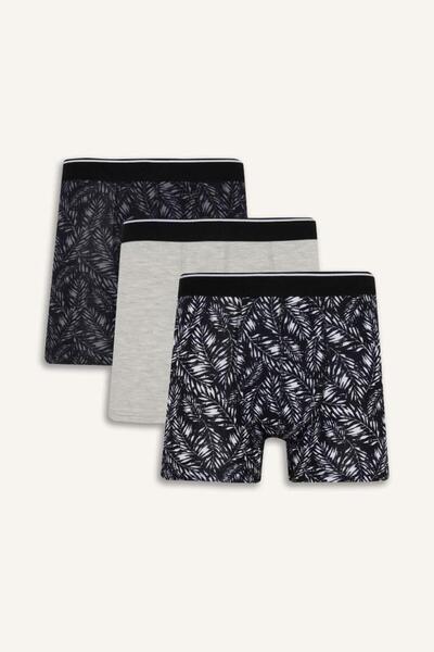 DeFacto Regular Fit Printed 3-Pack Boxer (25 Au)