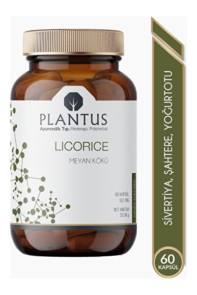 GreenVita PLANTUS LICORICE - Mide ve sindirimi desteklemeye yardımcı takviye edici bitkisel kapsul