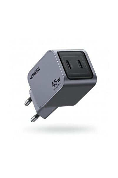Ugreen X707 Nexode Pro 45W 3A 2 x USB-C Charger Gray