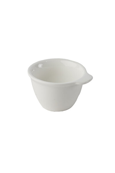 SQUALO Round Porcelain Bowl with an Elegant and Modern Design (12 pieces) - White 8x7x4.5 cm