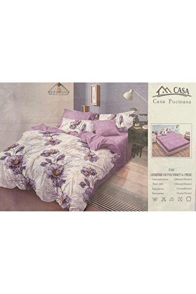 Casa Pucioasa Finet Bed Linen, 6 Piece Set