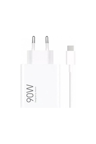 Xiaomi Incarcator Retea Cu Cablu USB-C HyperCharge Combo 90W 6.1A 1 x USB-A Alb