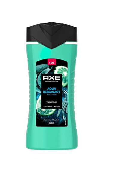Axe Premium Collection Duş Jeli Aqua Bergamot 3 In 1 Vücut Saç Yüz 300 ml
