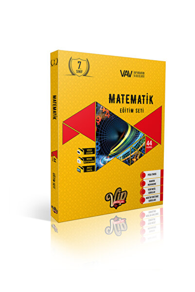 vip yayınları 7. Sınıf Matematik Eğitim Seti