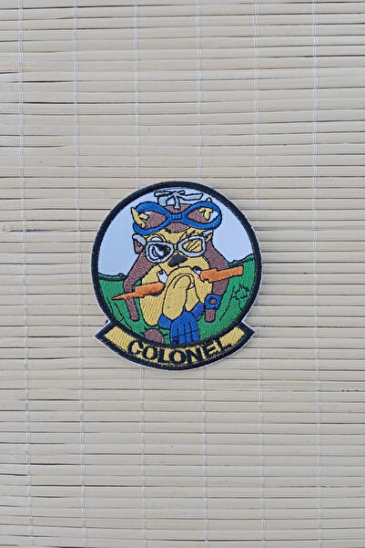 İZMİR ASKERİ MALZEME شارة مطرزة بتصميم شعار الجيش العسكري بنمط الكولونيل (نسخ...