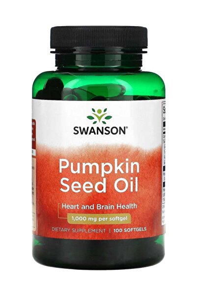 SWANSON , Pumpkin Seed Oil, 1,000 mg, 100 Softgels