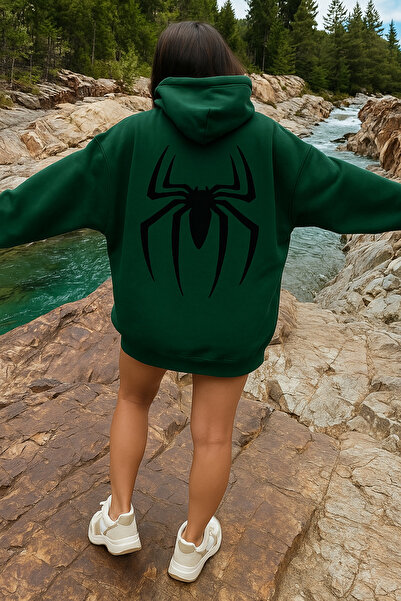 CLASSY.MODA هودي بقلنسوة للجنسين مكون من 3 خيوط مع جيب كنغر، سويت شيرت كبير ا...