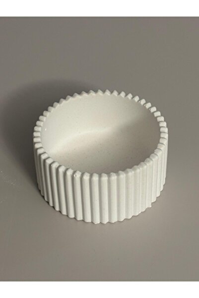 sorvia Dalgalı Minimalist Saksı Tabak Taş Tozu Dekoratif Pinterest Tabaklar H...