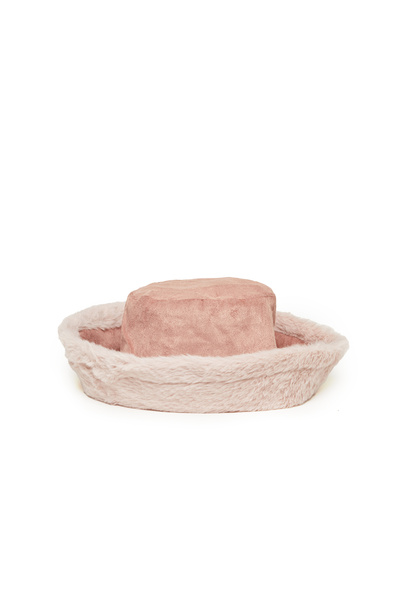 Berellini Double Sided Rabbit Fur - Suede Bermuda