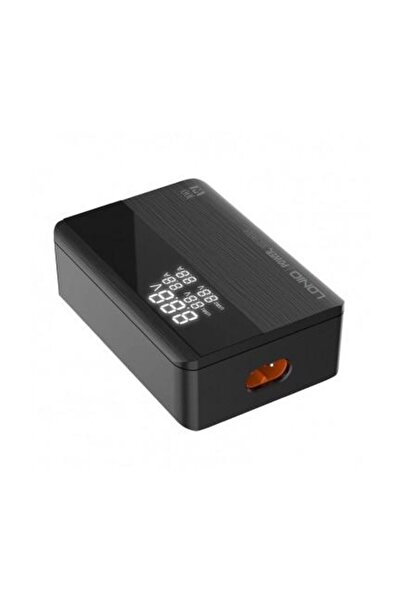LDNIO Incarcator Statie Display A4809C 100W 5A 2 x USB-A - 2 x USB-C Negru