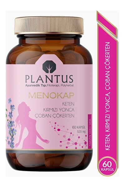 GreenVita PLANTUS MENOKAP- menopozit sağlığa destek takviye bitkisel kapsul
