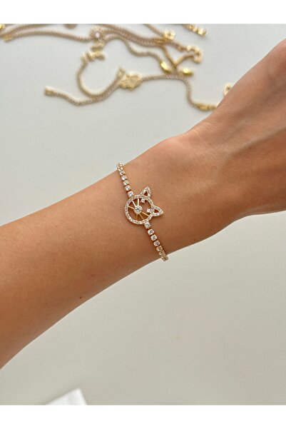 YOUES JEWELRY سوار نسائي من الفولاذ بتصميم مينيمال وطراز GOLD