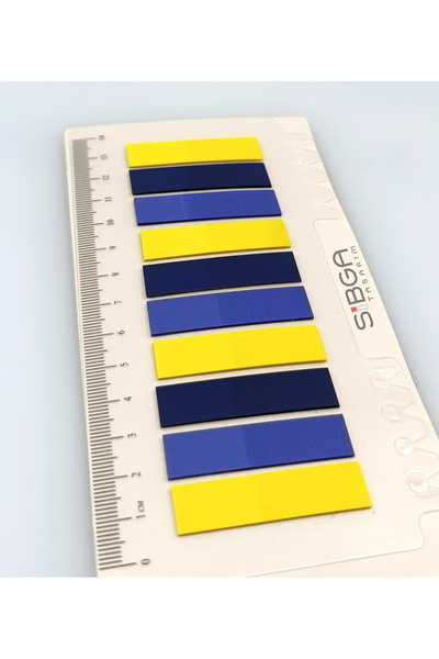 sibga tasarım Transparent Color Postit Post-It Post It. Book Marker Bookmark Postit Sticker Note Paper 200 Sheets
