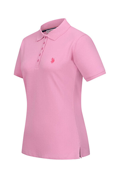 U.S. Polo Assn. Damen Poloshirt zweifarbig P007