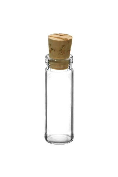 Zamo Perfume Vial, Zamo®, Glass, with Cork Stopper, Capacity 2ml, Transparent