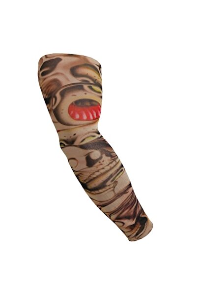 Zamo Maneca Tatuaj, Zamo®, Gunslinger, Material Sintetic si Elastic, 39x8cm, ...