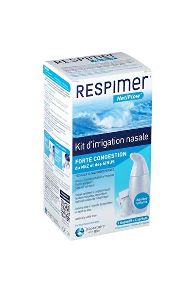 Respimer Set Irigator Nazal si Solutie Salina, Respimer, NetiFlow, Curatare S...