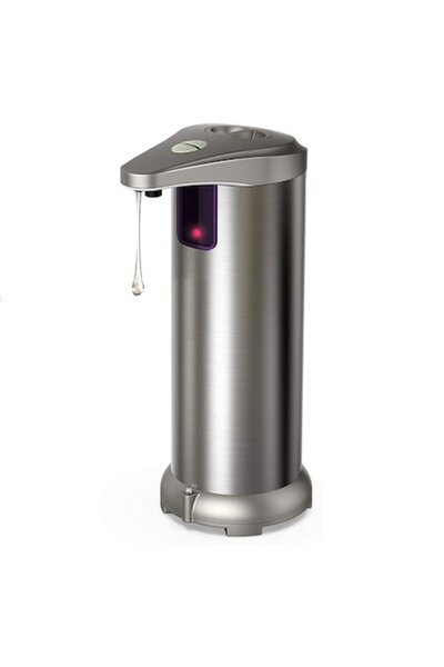 Zamo Dozator automat de săpun, ZAMO, cu senzor IR, rezervor de 250 ml, material din oțel inoxidabil, impermeabil