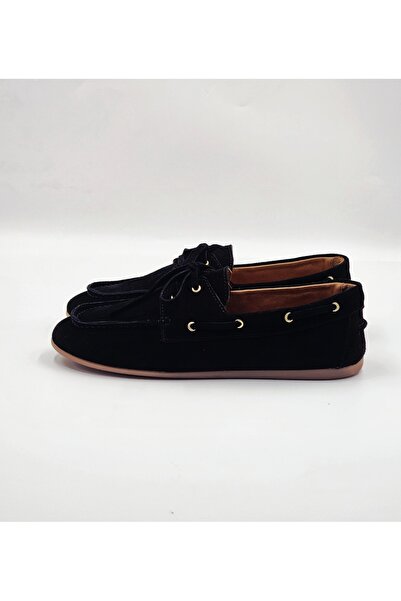 Ega ayakkabı Women's Genuine Suede Moccasins & Ballet Flats