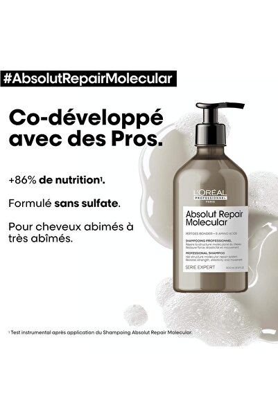 L'Oréal Professionnel Paris Serie Expert Absolute Repair Molecular Shampoo from L'Oreal Professionnel, 1500 ml