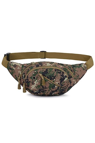 Zamo Sportovní ledvinka, Zamo®, voděodolný materiál, 4 zipy, nastavitelný pas...