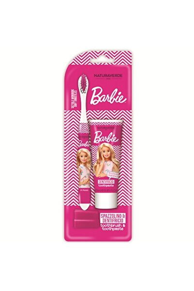 Naturaverde Set pastă de dinți pentru copii x 25 ml și periuță de dinți, Natu...