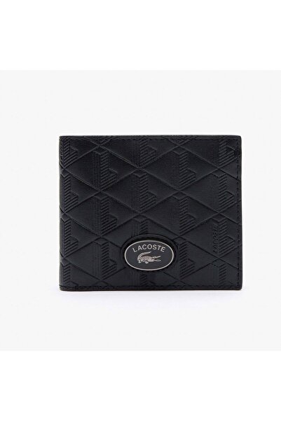 Lacoste Men's Black Wallet (Nh4400Mr.000)