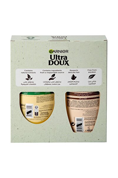 Garnier Ultra Doux With Avocado Oil And Shea Butter Nourishing Shampoo 400 ml + Conditioner 360 ml