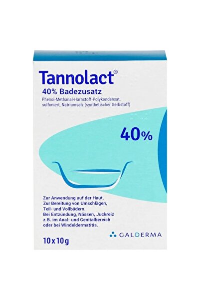 GALDERMA Aditiv pentru baie, Galderma, Tannolact, efect calmant pentru pielea iritată și inflamată, 10 pliculețe x 10