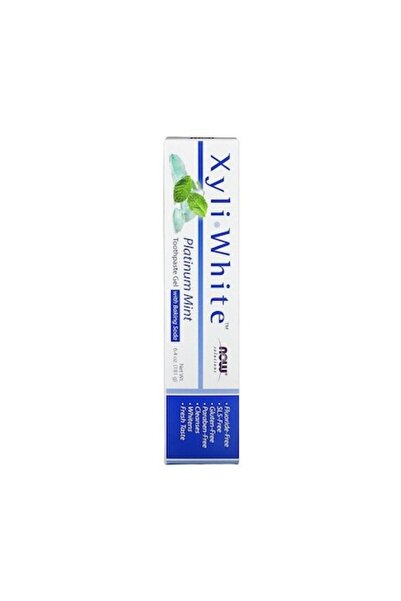 Now Toothpaste, Foods, Xyliwhite, Whitening, Stain Removal, Tube 181gr
