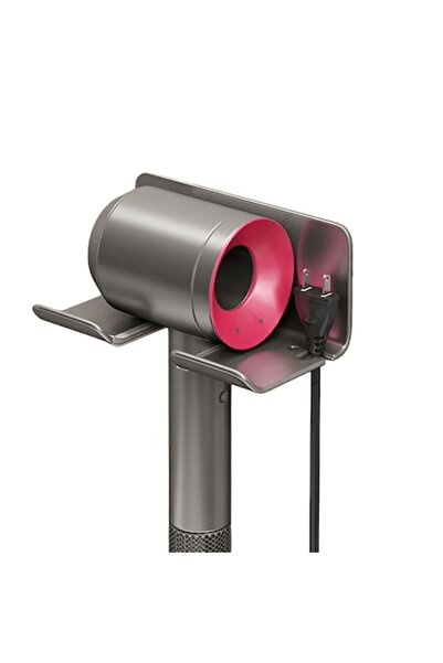 Zamo Držák na fén, Zamo®, snadná montáž na zeď se samolepicím systémem, 15x8x...