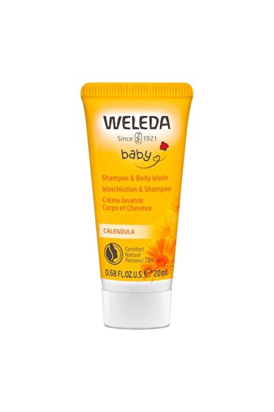 Weleda 2-in-1 Shampoo & Lotion, Weleda, Calendula, 20ml