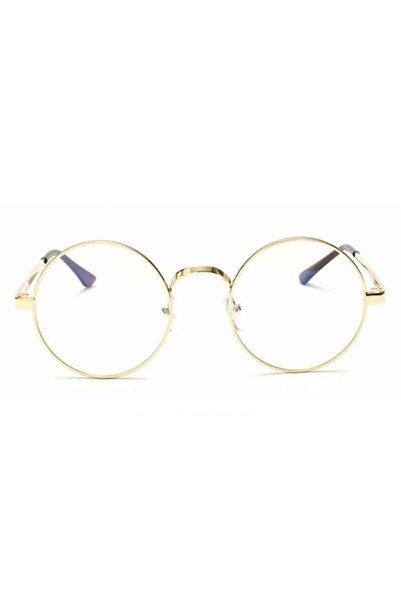 Zamo Rame de Ochelari, Zamo®, Munich Clear, Model Rotund, Culoare Aurie, Lentile Transparente