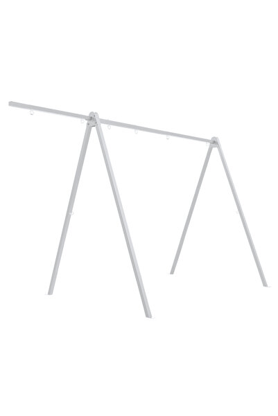 Other Swing extension frame, swing handle, hooks, metal bar, white
