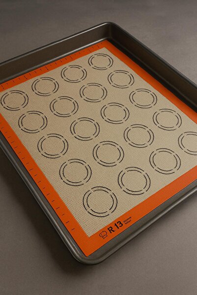 EWs Silicone Oven Mat 30X40 cm Non-Stick Dough Pastry Baking Mat