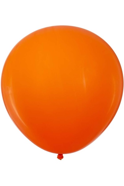 Zyooo Set of 15 balloons, latex, orange, 45 cm
