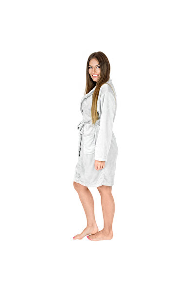 Other Women's Warm Bathrobe Microfiber Sauna Pajamas Tracksuit Swimsuit with Pockets s